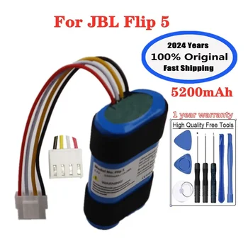 New 19.2wh 5200mAh Original Speaker Battery For JBL Flip 5 Flip5 SUN-INTE-152 FLIP5 Player Battery Replacement Bateria + Tools