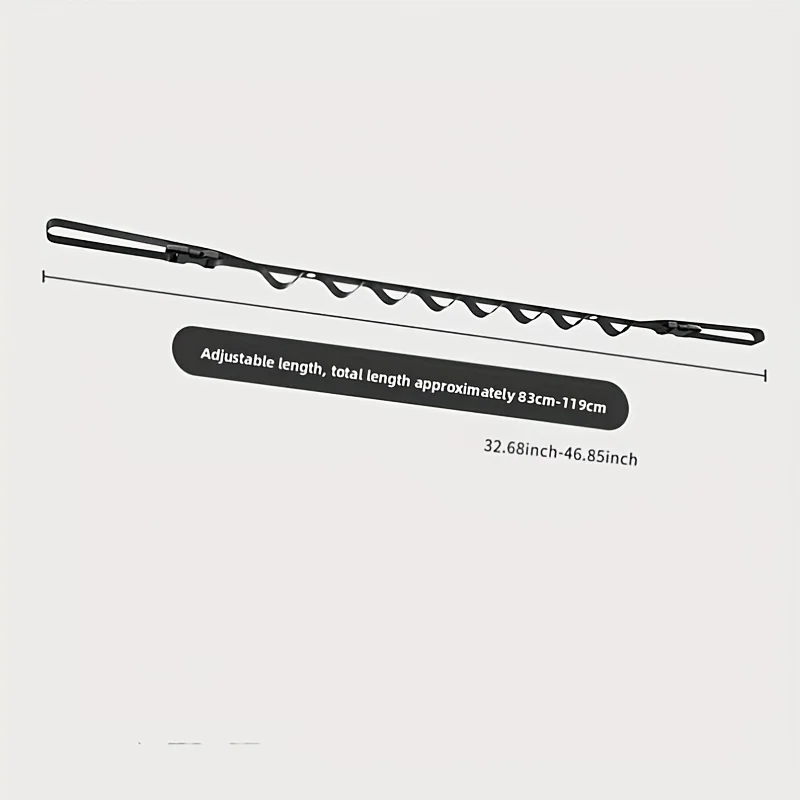 Car Clothesline Car Multi-Functional Hanging Rack for Rear Seats,Storage and Fixing Hooks,Car Interior Accessories,Car Organizer