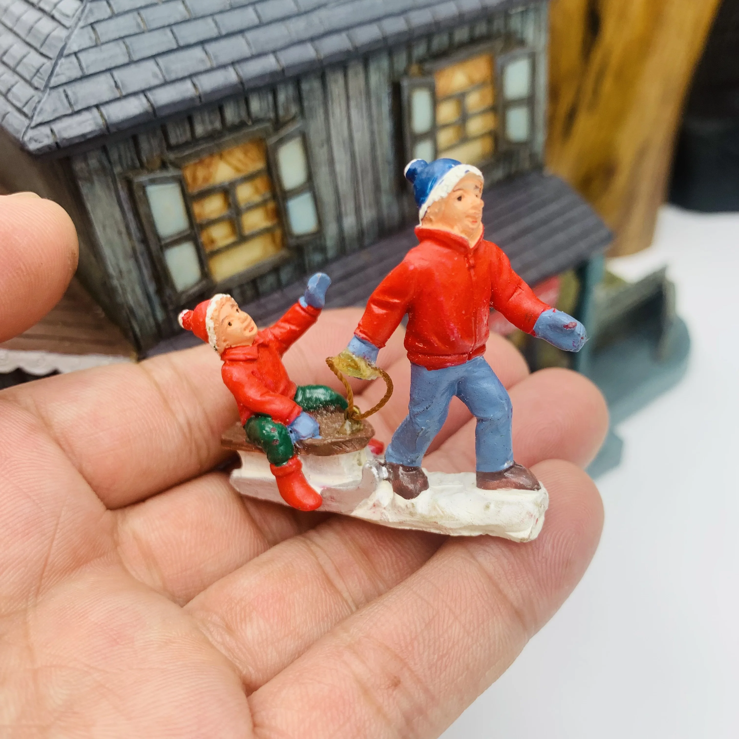 Halloween Christmas Etc. Figurines & Miniatures Sand Table Decoration Articles Handicraft Gifts Desk Sculpture Resin Ornaments Garden Decoration Animal Ornaments