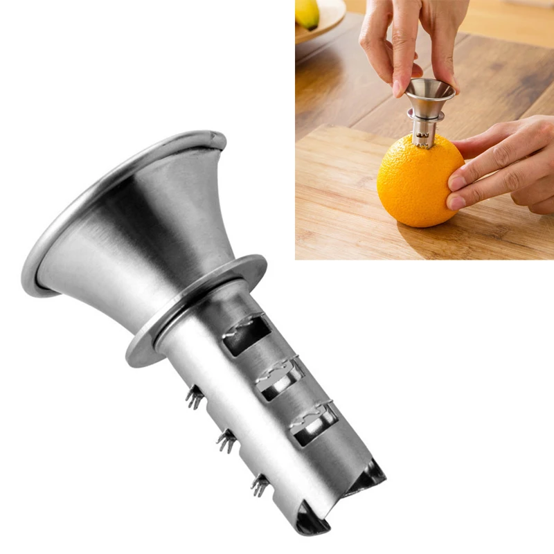 

Stainless Steel Citrus Orange Juicer Lemon Lime Fruit Hand Squeezer Kitchen Tool Dropship