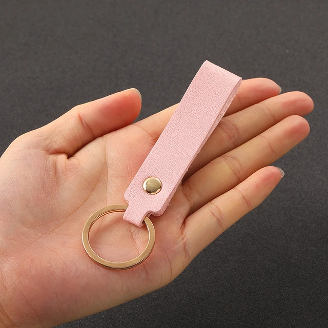 Fashion Silicone Mobile Phone Wrist Strap Keychain Business Gift Leather Key  Chain Car Key Strap Waist Wallet KeyChains Keyrings - AliExpress