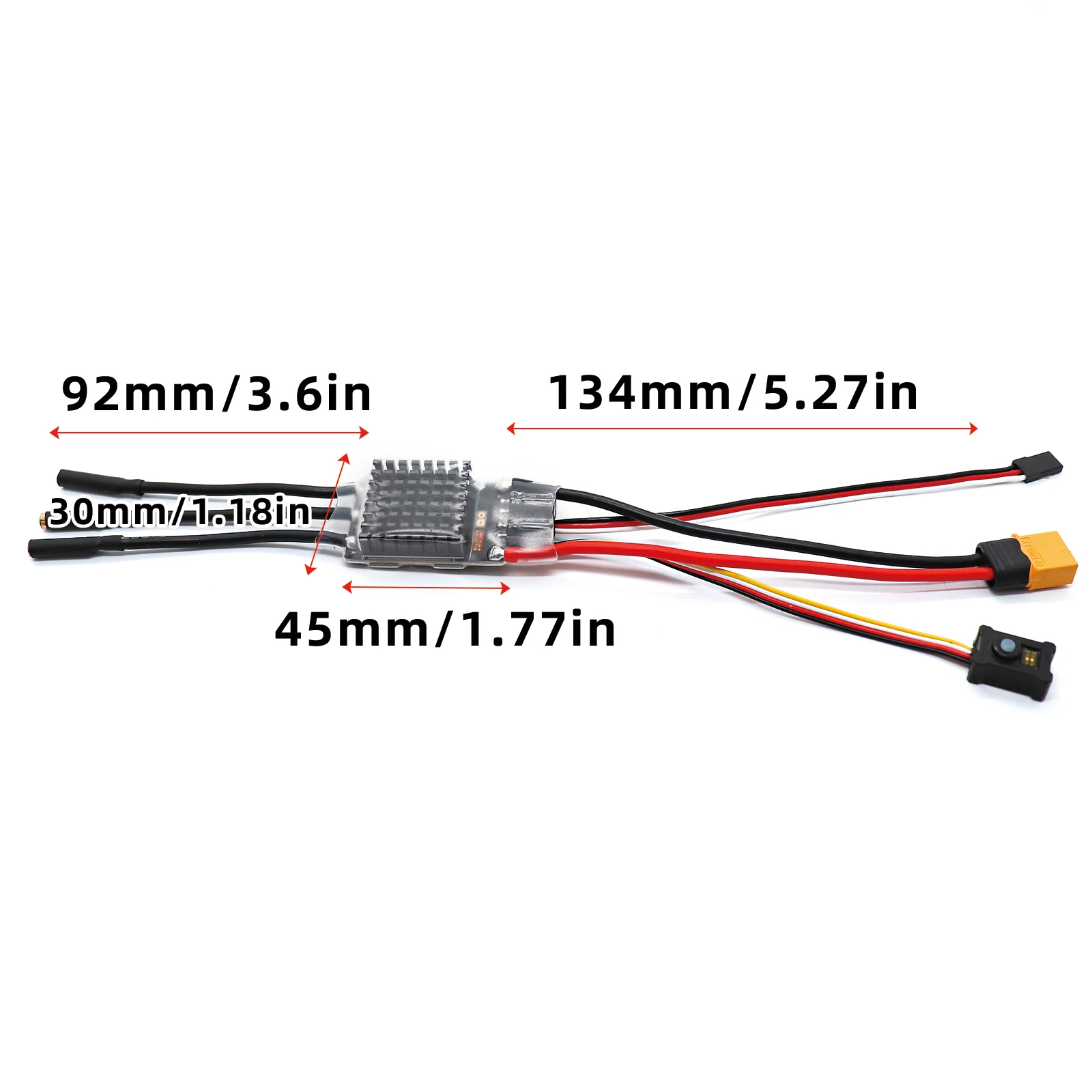 ESC RC AM32 ũѷ ESC  ý 귯ø  ޺ RM-S20 ޺ 80A ESC, RC ڵ  SCX10 Traxxas TRX-4 TRX-6