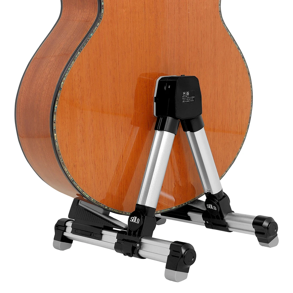 Gitarrenzubehör Gitarre Aluminiumlegierung Halterung ABS Schutzhalterung mit Resonanz Bluetooth Lautsprecher USB Ladeleitung – Detail 2