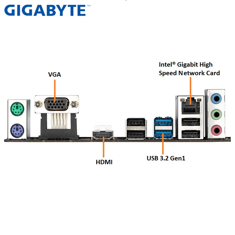 Gigabyte H610M H DDR4 WIFI Mainboard Intel H610 LGA 1700 64GB DDR4