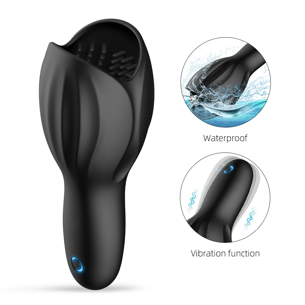 10 Modes Penis Masturbator Cup Delay Trainer Male Vibrators Automatic Oral Glans Sucking Cock Electric18+ Aldult Toys For Men