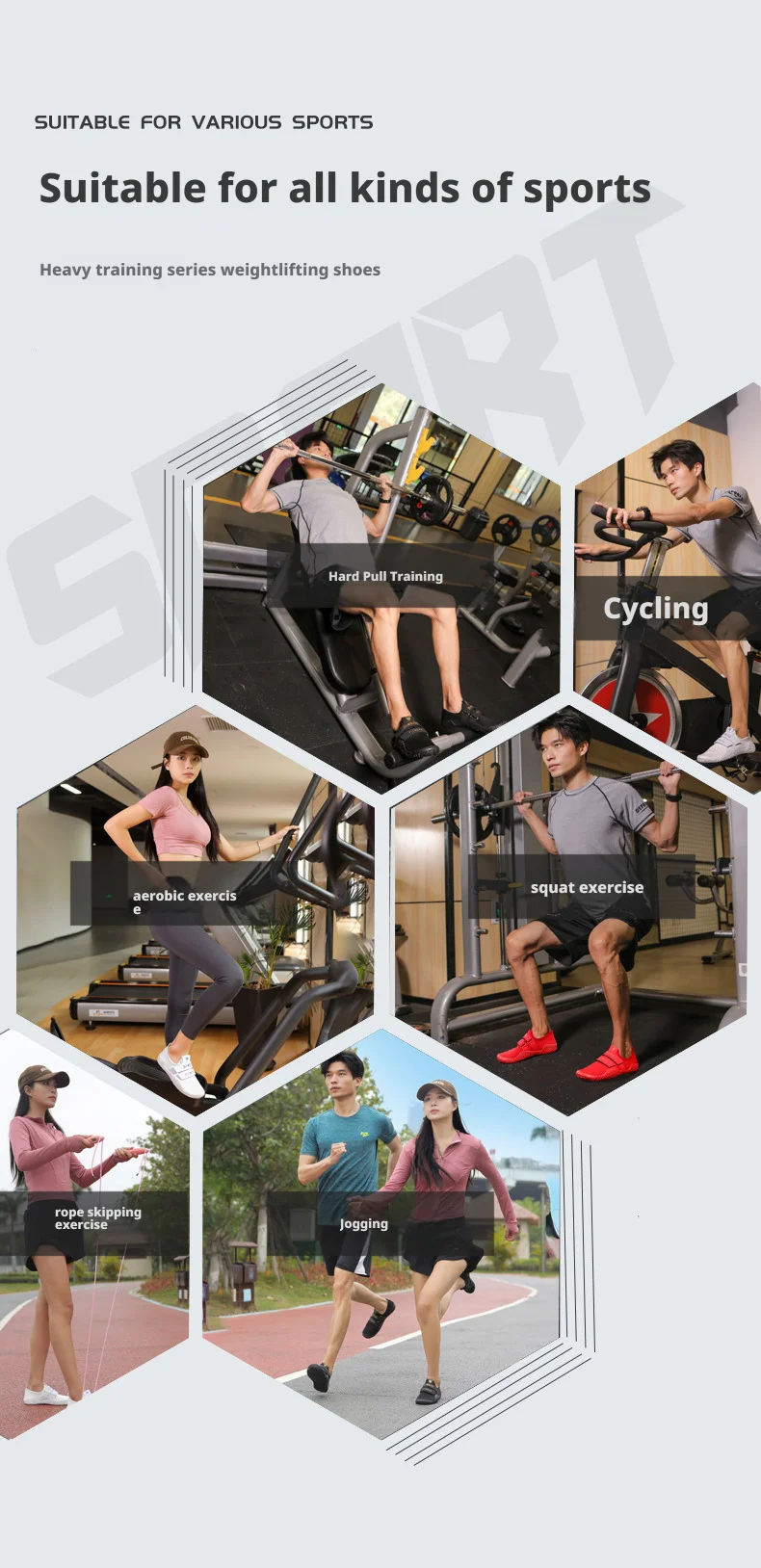 Men's Weightlifting Squat Aerobic Exercise Women Fitness Yoga Sports Shoes Barefoot Gym Training Sneakers_desvips.com