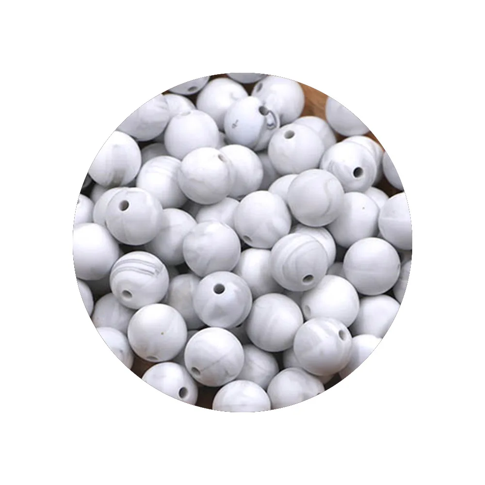100pcs marble white