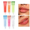 1PC Random Fruit Flavor Glossy Lip Oil Set Clear Hydrating Moisturizing Lip Gloss Women Lips Makeup Wholesale 3