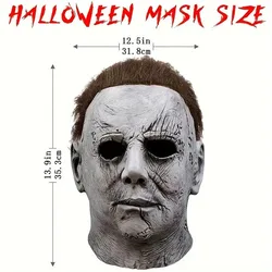 Enhanced Halloween Horror Mask - Blood & Tears Design, White Face for Dance Performances & Entertaining Tricks (1pc)