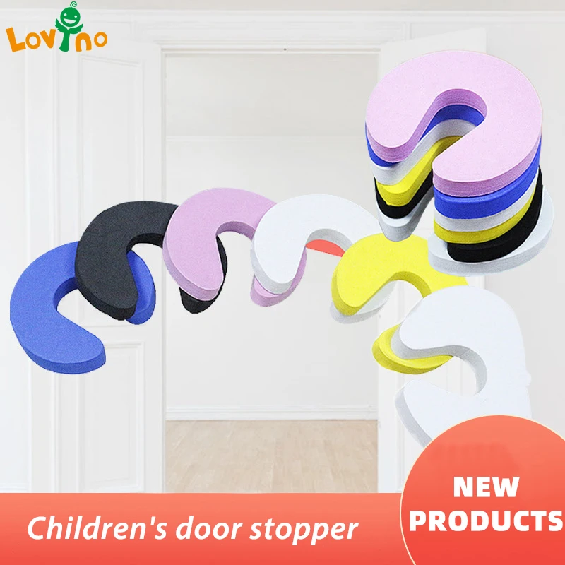 Security Cabinet Locks Door Clip Baby Safety Locks Children Protection 5PCS