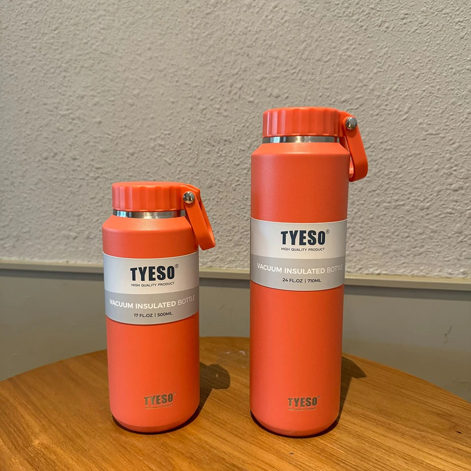 Tyeso Vacuum Insulated Bottle Sports 304 Stainless Steel Hot And Cold Water Bottle 20 Tyeso Vacuum Insulated Bottle Sports 304 Stainless Steel Hot And Cold Water Bottle