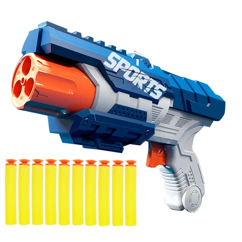 280 Teile EVA-Schaumstoffmunition – Für Spielzeug-Softgun | Wiederverwendbare Dart-Kugeln & Hülsen | Sicher & Leicht