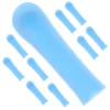 10 Pcs Replaceable Ear Sleeves Accessories Wax Removal Spoon Sleeves Replaceable Silica Gel Cleaning Remover 1