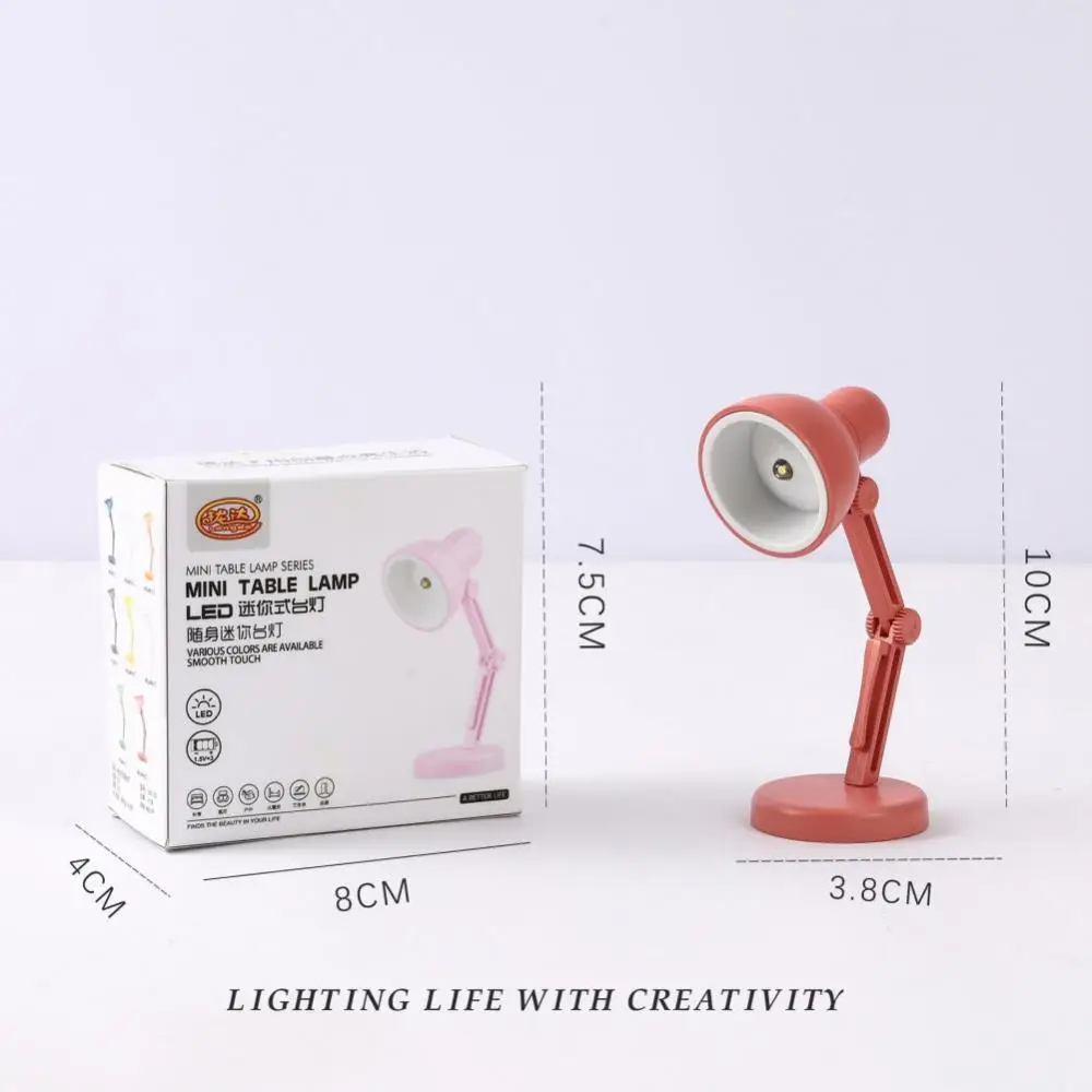 Description Picture 6 of itemMini LED Desk Lamp Creative Small Book Light Bedroom Night Light Mini Book Clip Light Warm Light Eye Protection Small Table Lamp