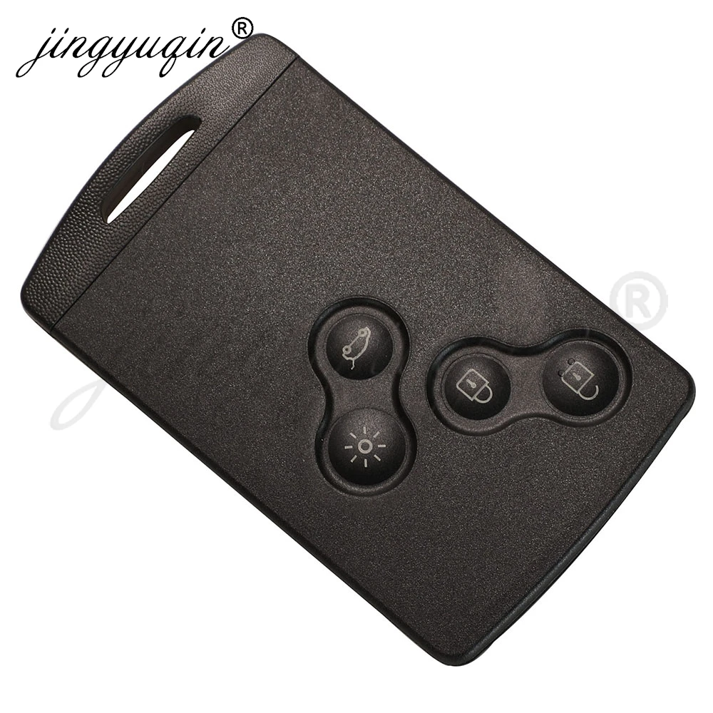 Premium Jinyuqin Car Key Card Shell - Sleek Remote Smart Keyless Case