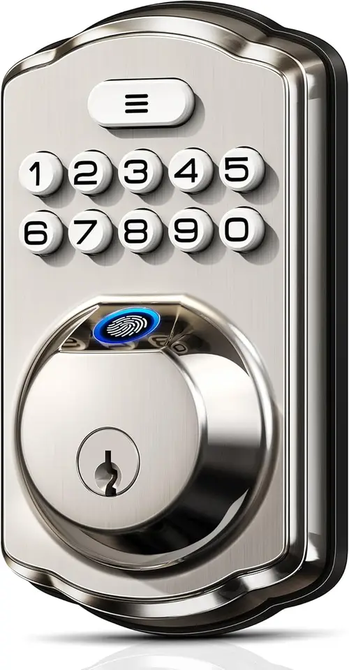 Biometric Fingerprint Keyless Door Lock with Auto Lock