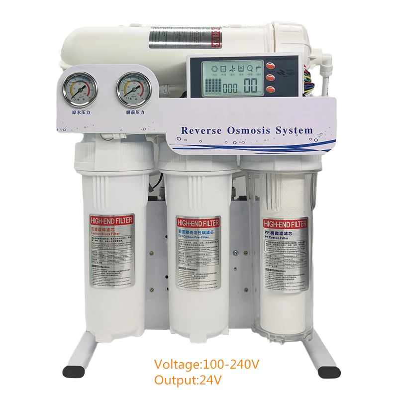 800gpd 10gpd 1600g Level 5 Filtering Ro Reverse Osmosis System Filter System Aquarium Filter System Smart Auto Water Purifier Water Filter Parts Aliexpress