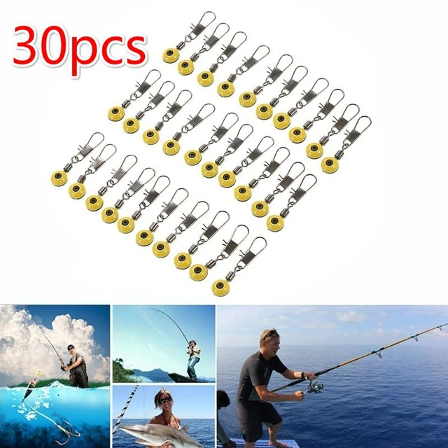 30pcs/set Fishing Float Bobber Stops Space Beans Connectors Sea Saltwater  Fishing Tools Equipment Plastic Metal NEW SET - AliExpress