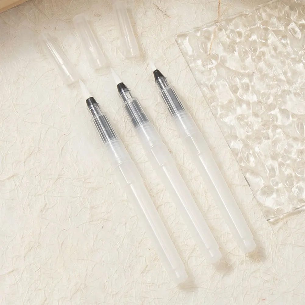 Travel Paint Palette Pocket Artist Watercolor Set with Clip Portable Watercolor Set Wooden Grid Paint Box Gift for Kids