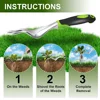 Hand Weeder Tool Weed Puller Tool for Garden Weeding Digger Tool with Ergonomic Handle for Weed Removal Farmland Transplantation 4