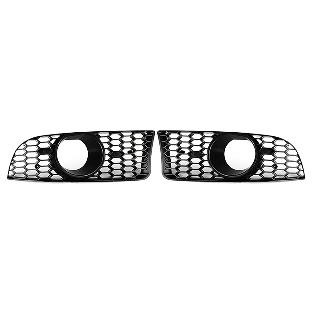 

2x Car Front Grille Grill Lower Bumper Fog Light Cover Trim For E90 E91 E92 E93 2004-2012 M3 Style