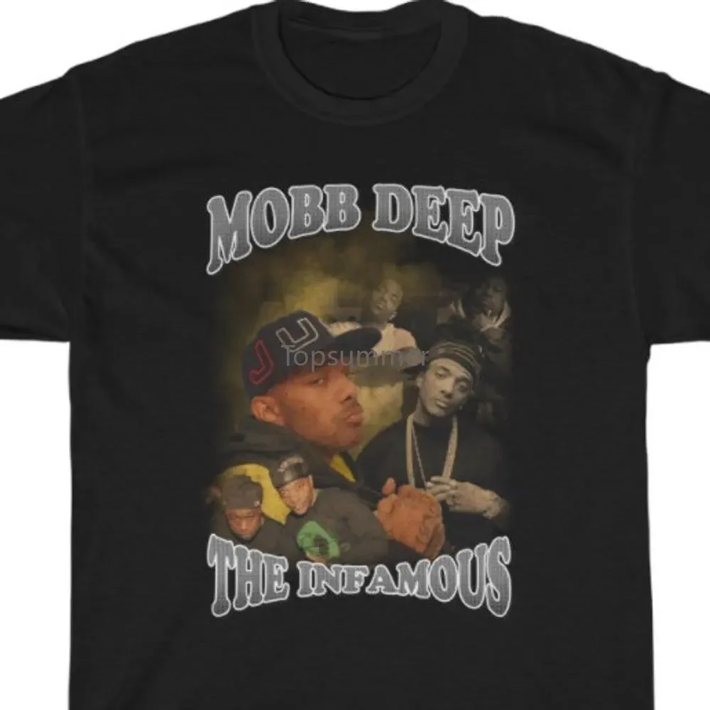 

Mobb Deep Mopp Deep Hiphop Rnb Rapper Tshirt Shirt Tee(1)