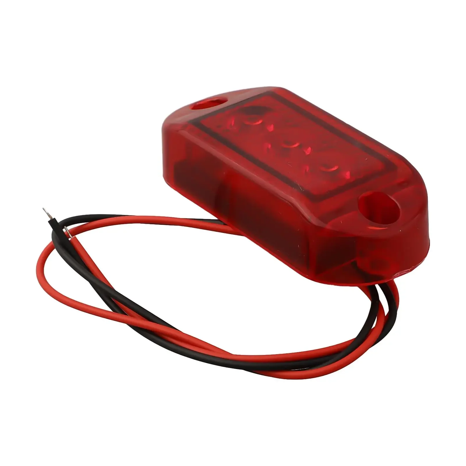 

1 X LED Side Marker Light Waterproof Side Marker Light For Buses Trucks Trailers Lorries LED Clearance Lamp Red White 12V 24V