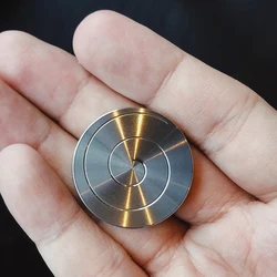 Spinner antiestrés de Metal para adultos, juguete giratorio antiestrés de escritorio, para aliviar el estrés, regalo para niños