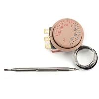 1 pièce -30 à 30 ℃   Thermostat de réfrigérateur, interrupteur de température mécanique AC 250V 16A, interrupteur de contrôle de température du réfrigérateur 3