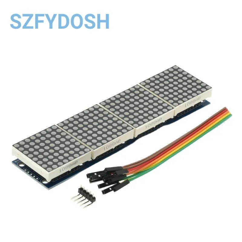 LED Dot Matrix Module for DIY Kit with Cable - 60x60 Display