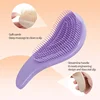 1/3pcs Magic Detangling Hairbrush Wheat Straw Scalp Massage Comb Soft Anti-static Gentle Grooming Brush Salon Hair Styling Brush 2