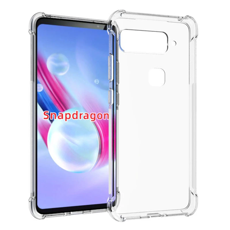 Custodia Per Asus Smartphone Snapdragon Insider Cuscino D'Aria Airbag Trasparente Custodia Posteriore In Silicone Tpu Per Asus Snapdragon Insider