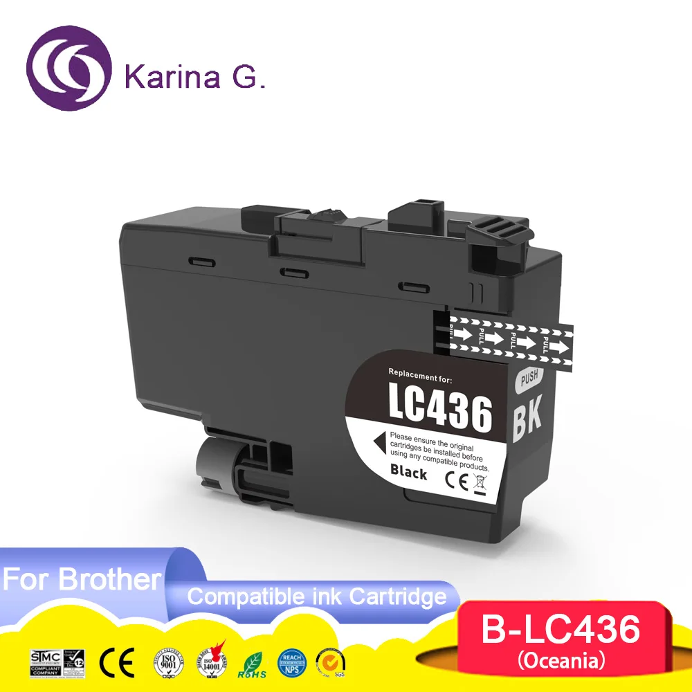 LC436 LC 436 Compatible Ink Cartridge For MFC-J4340DW/J4440DW/J4540DW/J5855DW/J