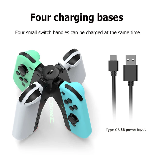 Controller Charging Base for Nintendo Switch, Nintendo Switch charging  docks & bases