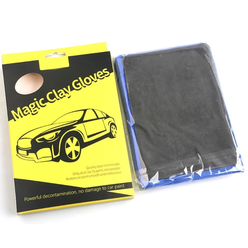 Clay Mitt Car Detailing Glove Quickly Removes Debris from Your Paint, Glass, Wheel,Car Detailing Clay Mitt