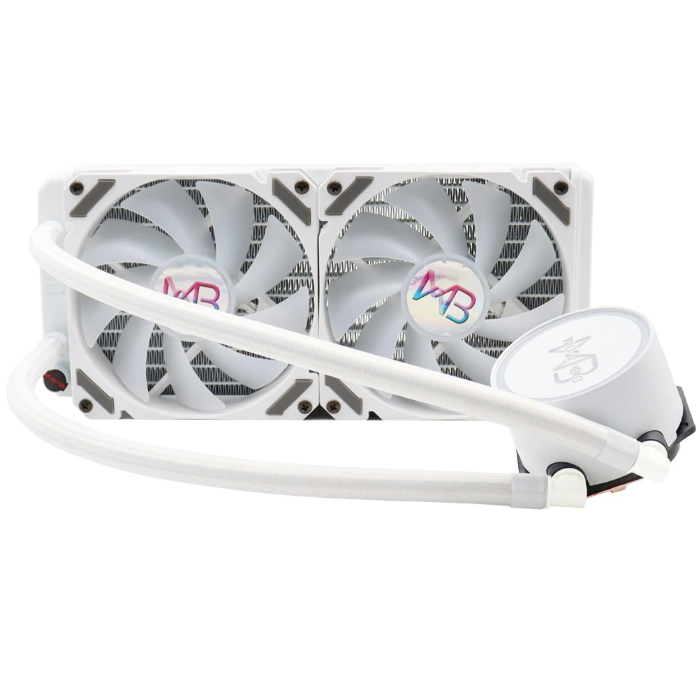 resfriador de água para argb rgb pwm ventilação líquida para intel lga radiador