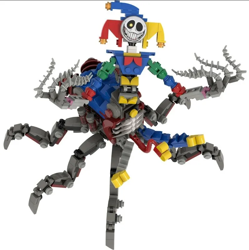 모크 보블 게임 타임 5 조커 스파이더 빌딩 블록 조립 소형 입자 피규어 모델 장식품 수제 장난감