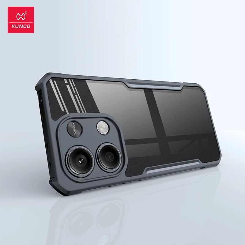 

Xundd For Xiaomi Redmi Note 13 Pro Plus Case For Redmi Note13 4G Note13 Pro+ 5G Transparent Cover Shockproof Protective Cases