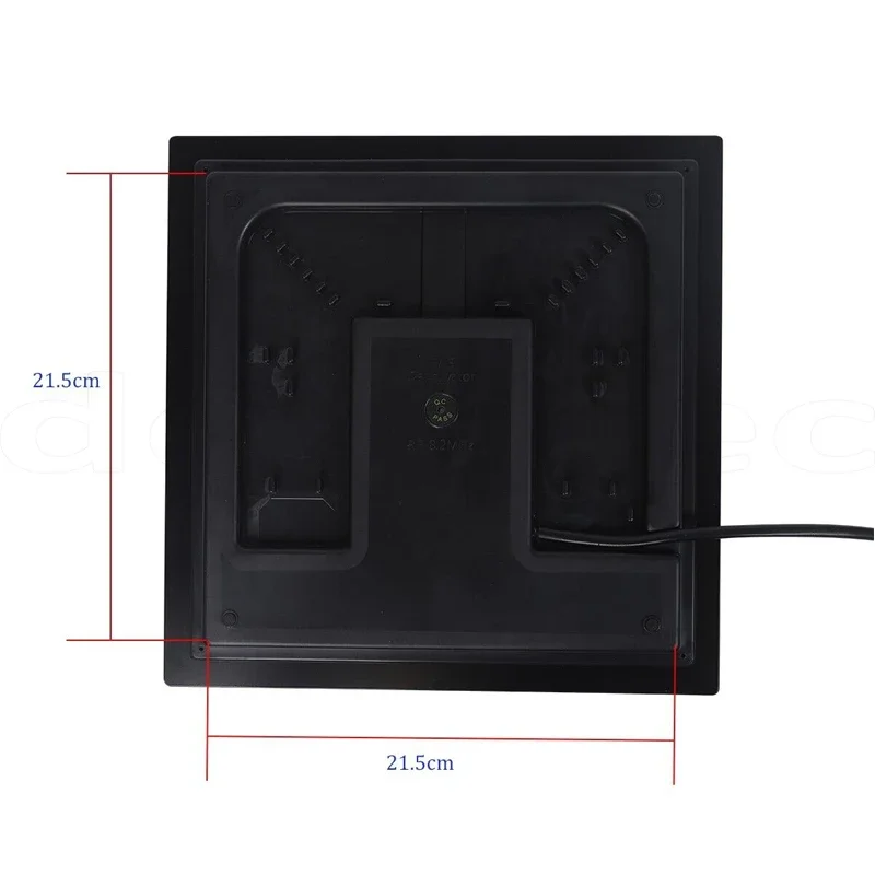 Supermarket EAS Security 8.2mhz rf soft label deactivator glass pad with alarming sound