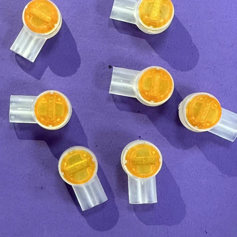500 pcs Original UY K1 single blade two core fast Connect wiring telephone network cable terminal telecom quick connector
