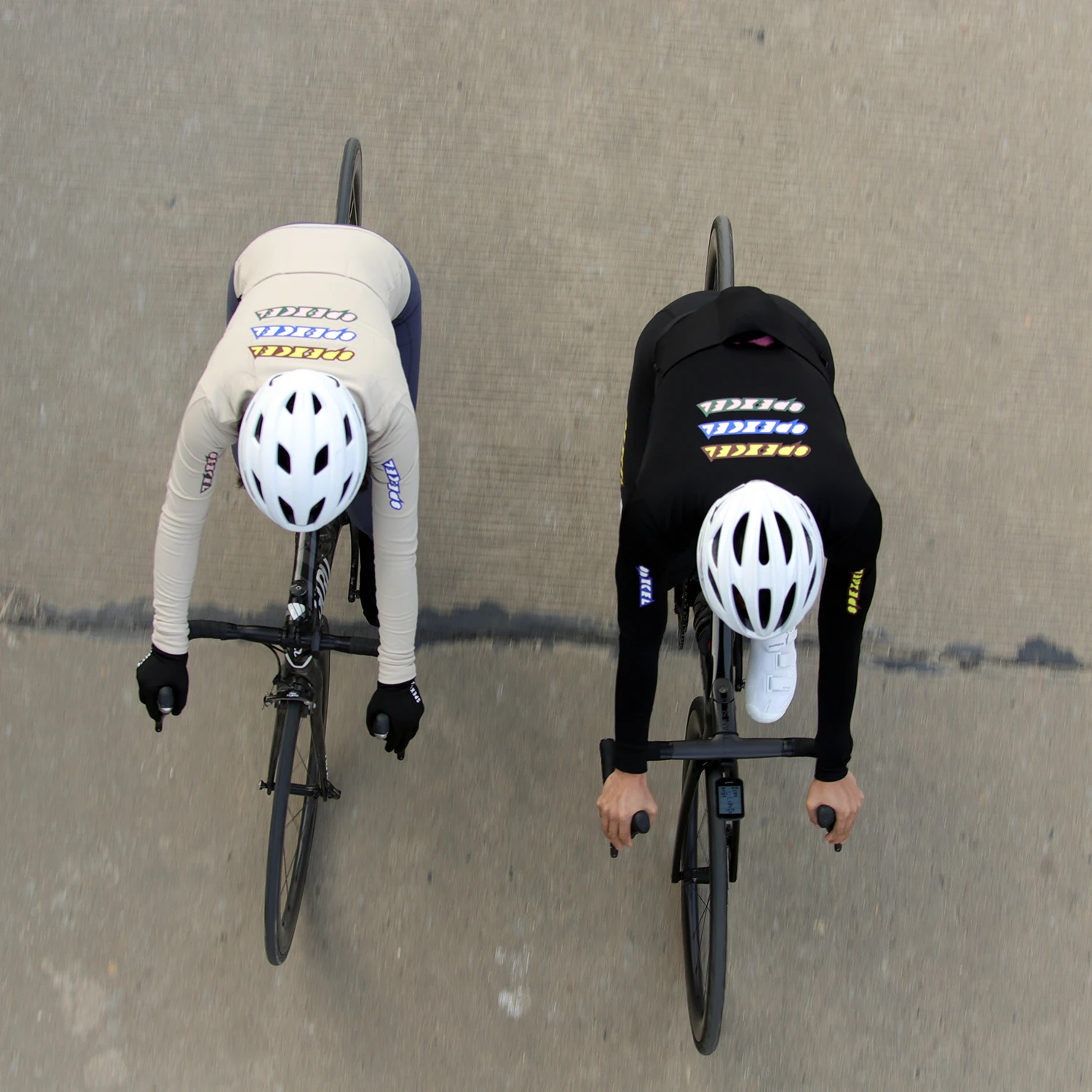SPEXCEL LOGO New Winter Thermal Fleece Cycling Jersey Road Mtb bicycle wear Long sleeve Race Fit Nylon thermal fabric man 3