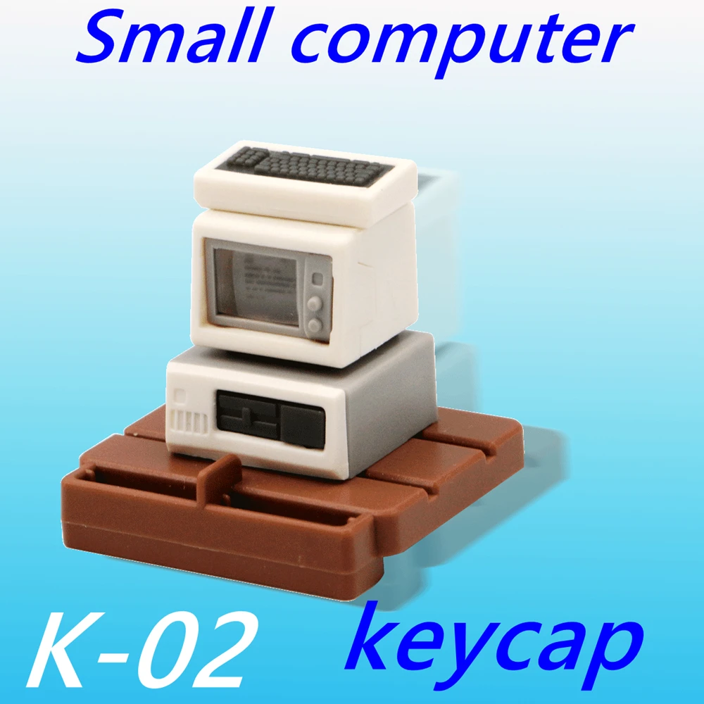 

Small Computer Keycaps Vintage for Mechanical Keyboard Custom Cute K-02 K-03 Key Cap Retro Keycap Classic Gift for Boys or Girls