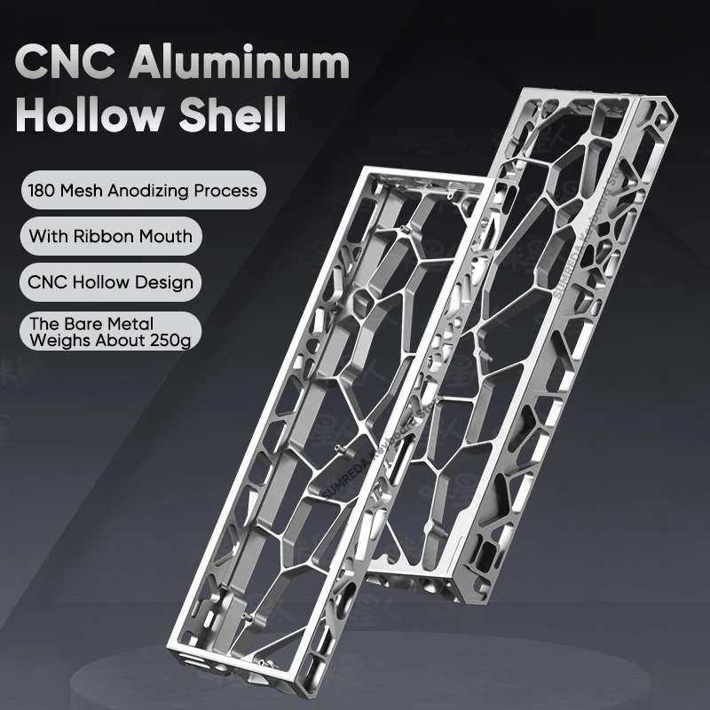 Premium Aluminum Keyboard Case for 60% Layouts - Holy60 Edition