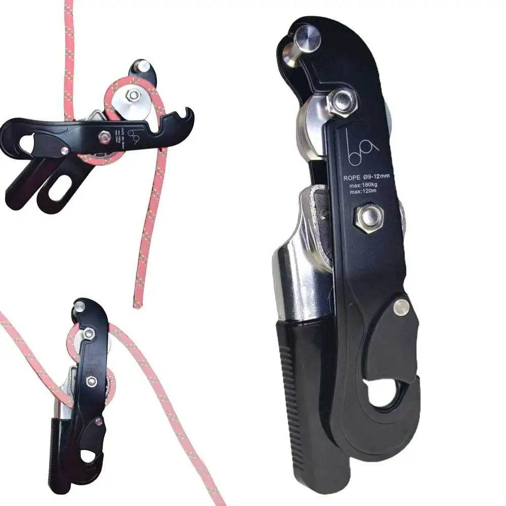 Scrap Rope Driver Rock Climbing Rappel Device Self Braking Stop Descender Firefighting ...