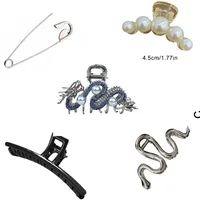 New Women Headwear Hair Accessories Fashion Large Size Safety Pins Hair Forks Hair Accessories Hair Clip - Image 2