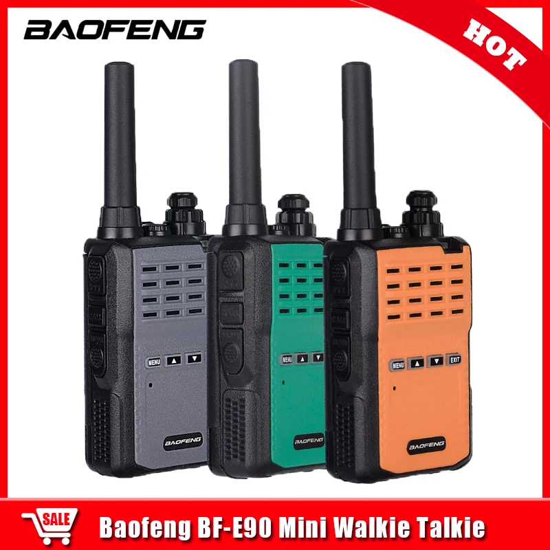 

Model BF-E90 Baofeng Mini Walkie Talkie Long Standby 1800mAh UHF 400-470MHz Portable Two Way Radio E90 MINI Radio 100% Original