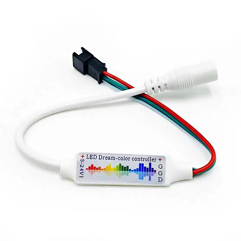 รูปสินค้า แผงควบคุมแสง RGB ไร้สาย ปรับสีได้ 17 โหมด