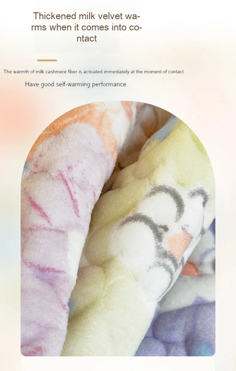 Description Picture 5 of itemThick and Warm Plush Bed Mattress, Thick Bedding Mat, Breathable Mattress, Student Dormitory, Winter