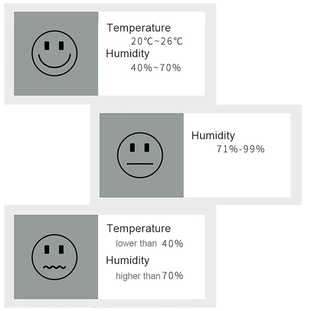 Mini LCD Digital Thermometer Hygrometer Indoor Outdoor Temperature Humidity Monitor Electronic Sensor For Room Baby Greenhouse