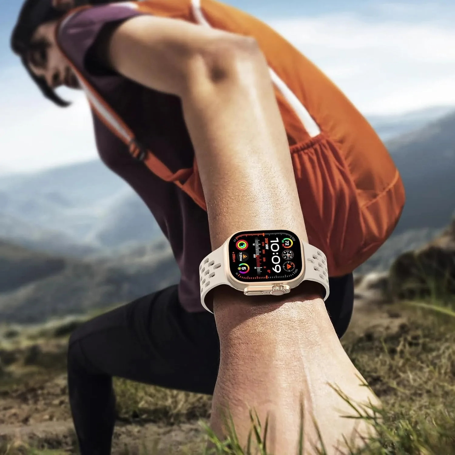 Universal Magnetic Silicone Watch Strap - Premium Adjustable Replacement Band